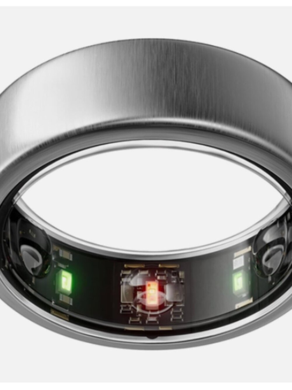 Oura Ring (Men's) Size 11 Brushed Silver Gen 3